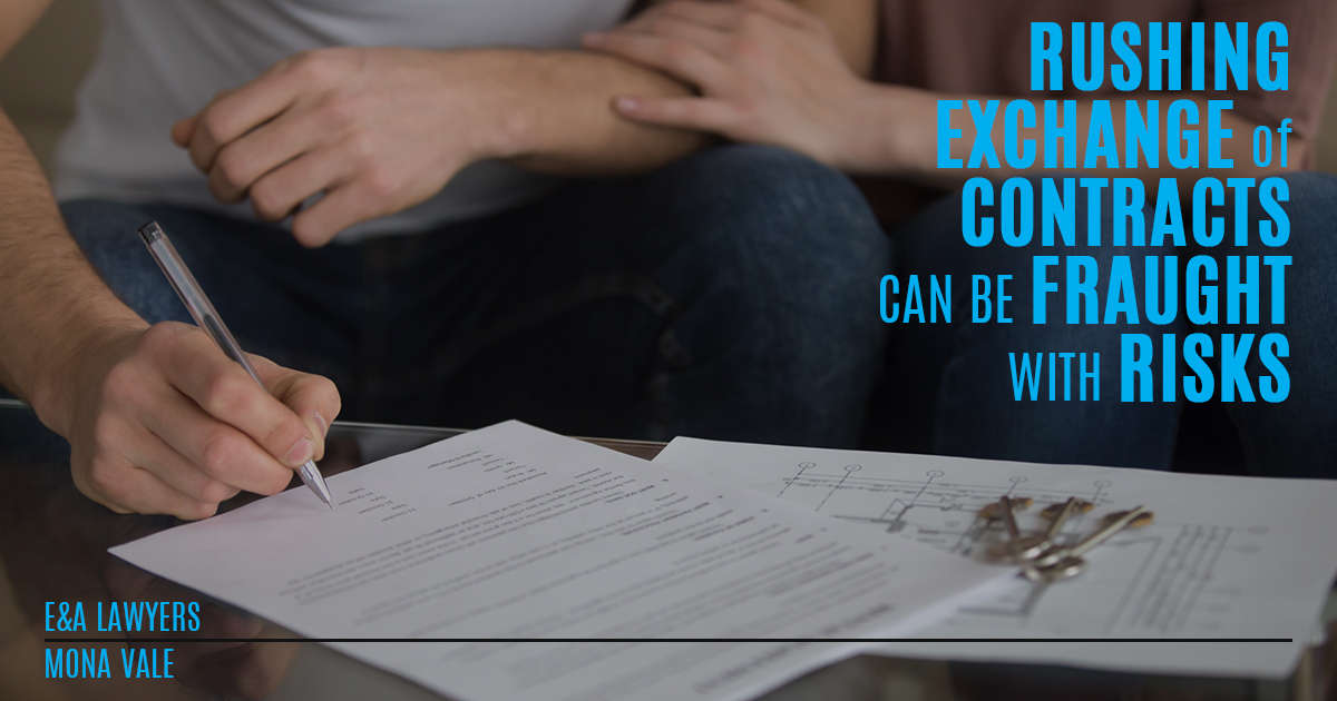 Risks Of Signing Unconditional Contracts E A Lawyers Risks Of Signing Unconditional Contracts E A Lawyers