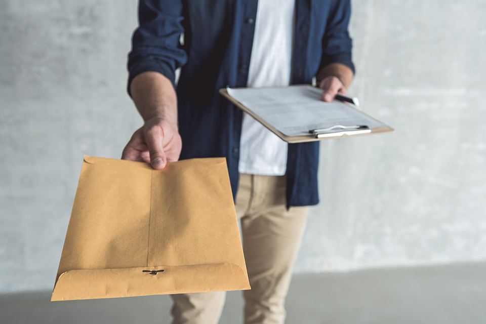 How do I serve my divorce papers on my ex?